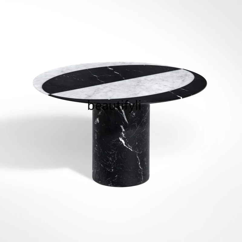 

Роскошный скандинавский журнальный столик zqLight, простой современный мягкий журнальный столик с мраморным узором для гостиной