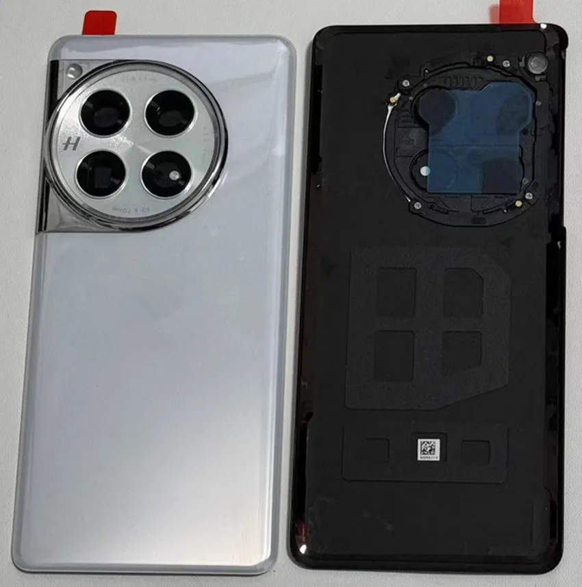 Фото Новая оригинальная стеклянная задняя крышка корпуса для OnePlus 12, дверца батарейного отсека, задняя панель, чехол, замена клейкой ленты для объектива камеры №2