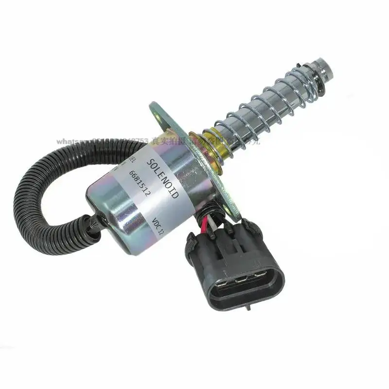 12 В A220 553 753 S70 S150 S250 T190 S160 Детали экскаватора Соленоид отключения 6690563 6681513 6667993