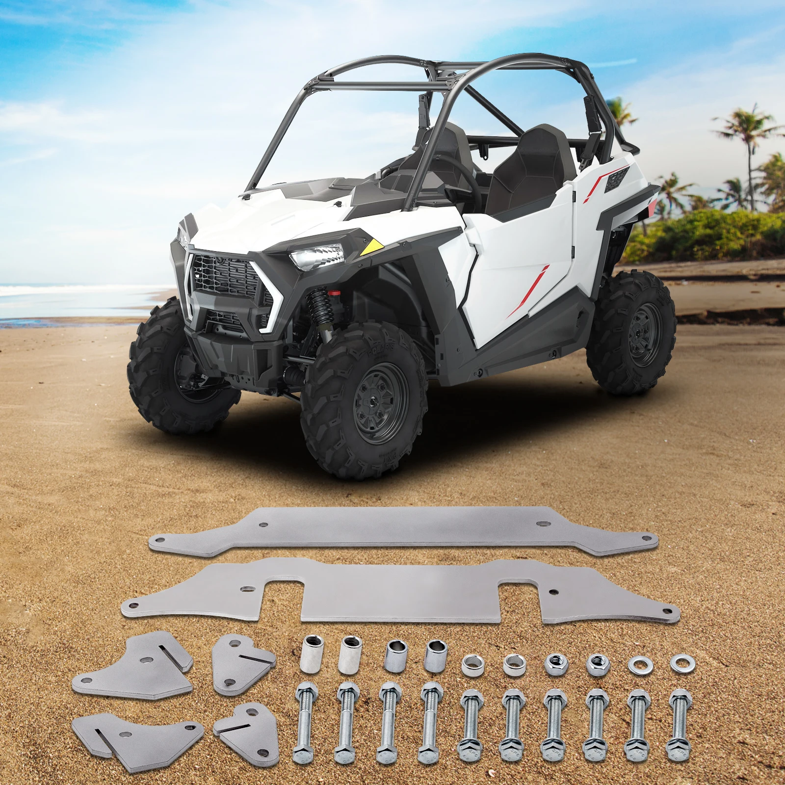 Комплект выравнивающего подъемника 2 дюйма спереди и сзади для Polaris 900 RZR 50 дюймов