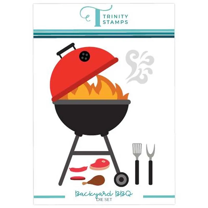 

Backyard BBQ Metal Cutting Dies Stencil Craft Die Cut for Scrapbooking Mold Border Mould Decoration Handmade Tool Template Model