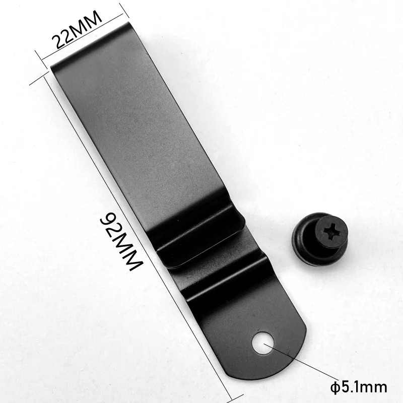 

KYDEX Clip IWB Gun Holster Clips Tactical Knife Tool Belt Clips DIY Outdoor Travel Waist Clip Tools