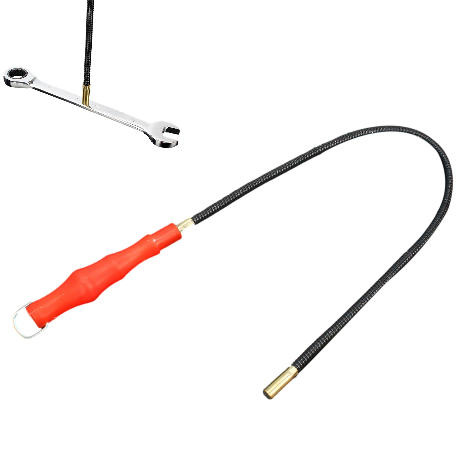 

Flexible Magnetic Grabber Magnet Stick Bendable Retriever Stick Magnet Pickup Gadgets Sweepers For Hard-to-Reach Sink Drains
