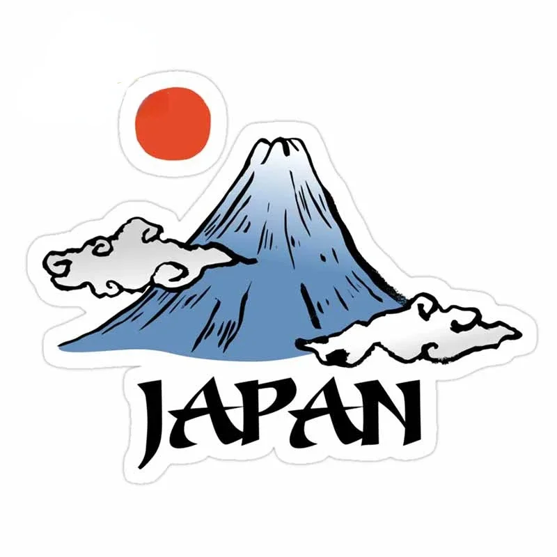 

Японский пейзаж, силуэт автомобиля, наклейка для велосипеда, мотоцикла, ноутбука, шлема, багажника, стены, виниловые наклейки, украшение