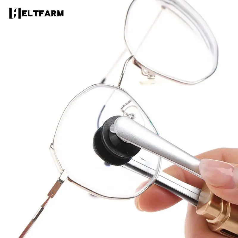 

Mini Eyeglass Cleaning Kit Brush Maintenance Vision Care Professional Clean Glasses Tool 2022 Portable Cleaning Eyewear Tools