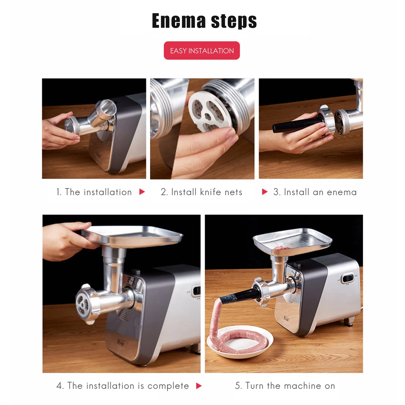 Тип 12 тарелки для мясорубки из нержавеющей стали лезвия кухонного миксера FGA