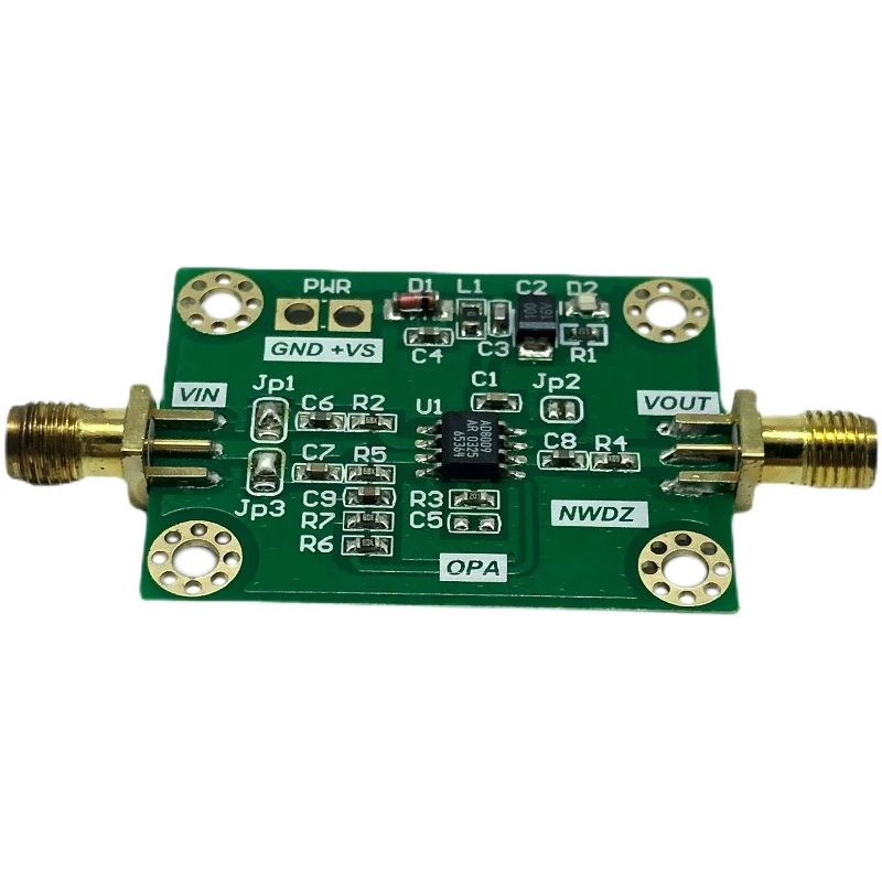 

Лидер продаж 3C-AD8009, радиочастотный модуль, усиление обратной связи, 1 ГГц, 5500 в/США, малое искажение, высокое напряжение, импульсный усилитель