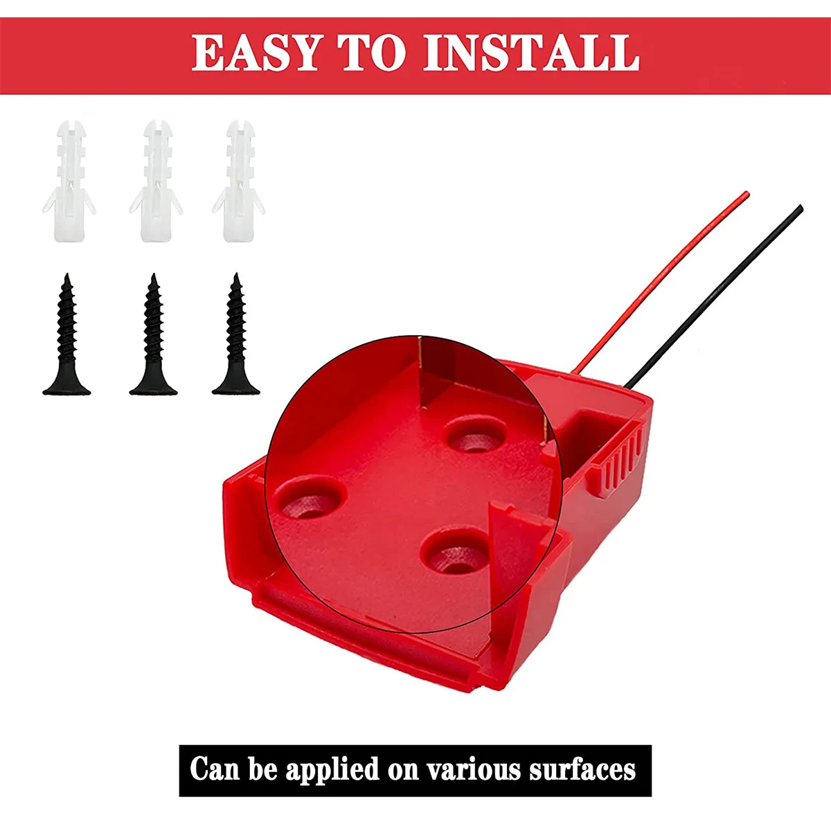 1/2 шт. адаптер для литий-ионной батареи Milwaukee M18 18 в