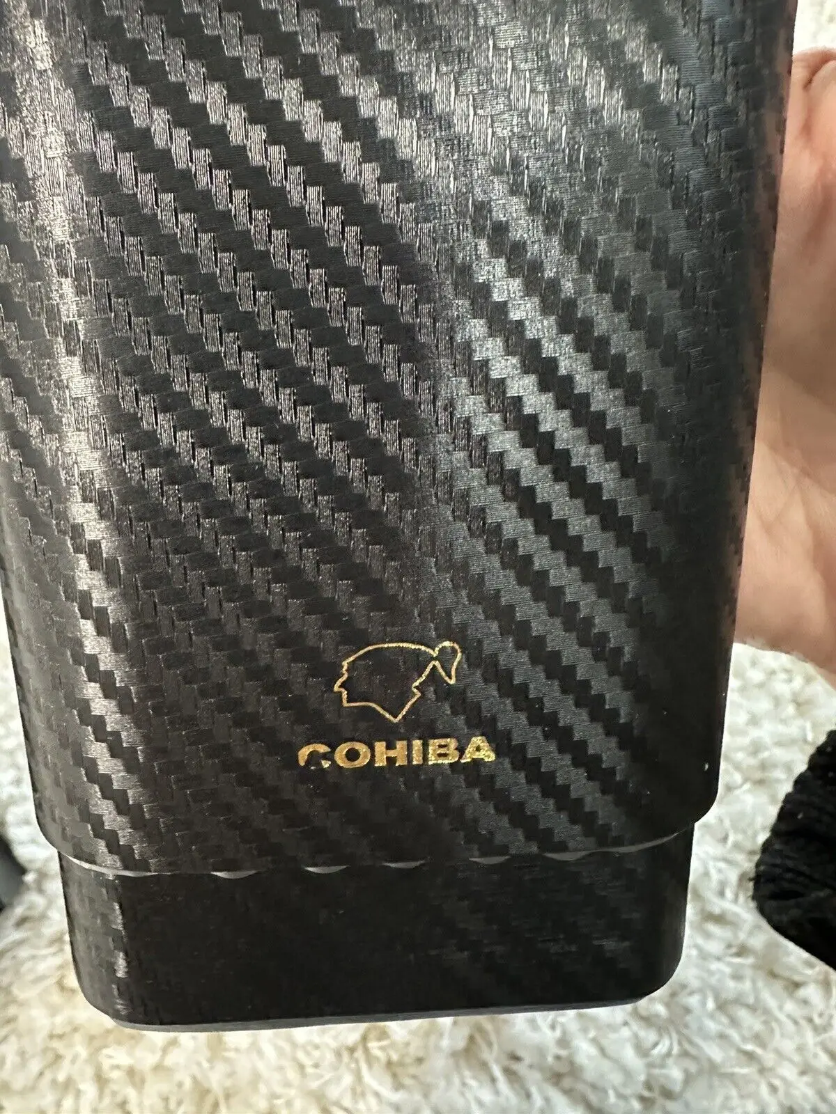 Портативный дорожный портсигар из кедра деревянный 3-трубный коробка для сигар