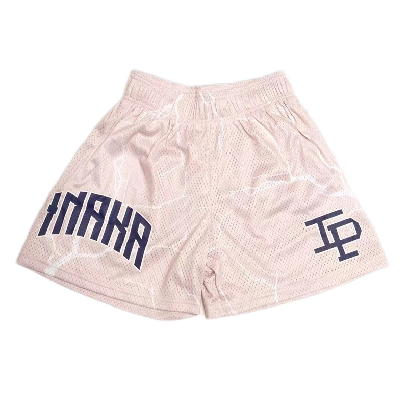 

Inaka Power Shorts 2022 Summer GYM Men Women Running Sports Basketball Fitness Pants Mesh Fast Dry Homme Breathable Trend Shorts