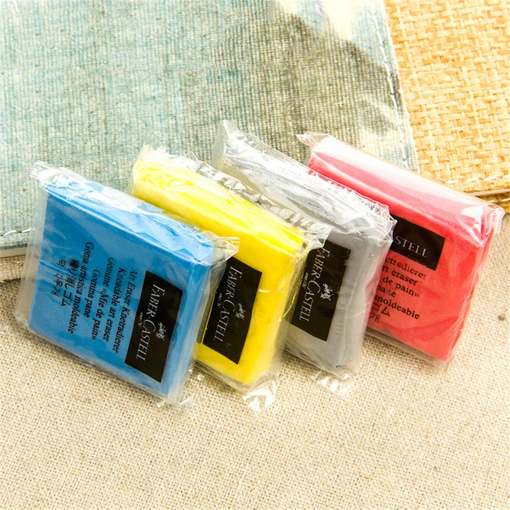 Цветной замесанный резиновый пластилин эскиз карандаш для рисования чистый