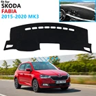 Защитная накладка на приборную панель для Skoda Fabia 3 NJ 2015 2016 2017 2018 2019 MK3 аксессуары для приборной панели