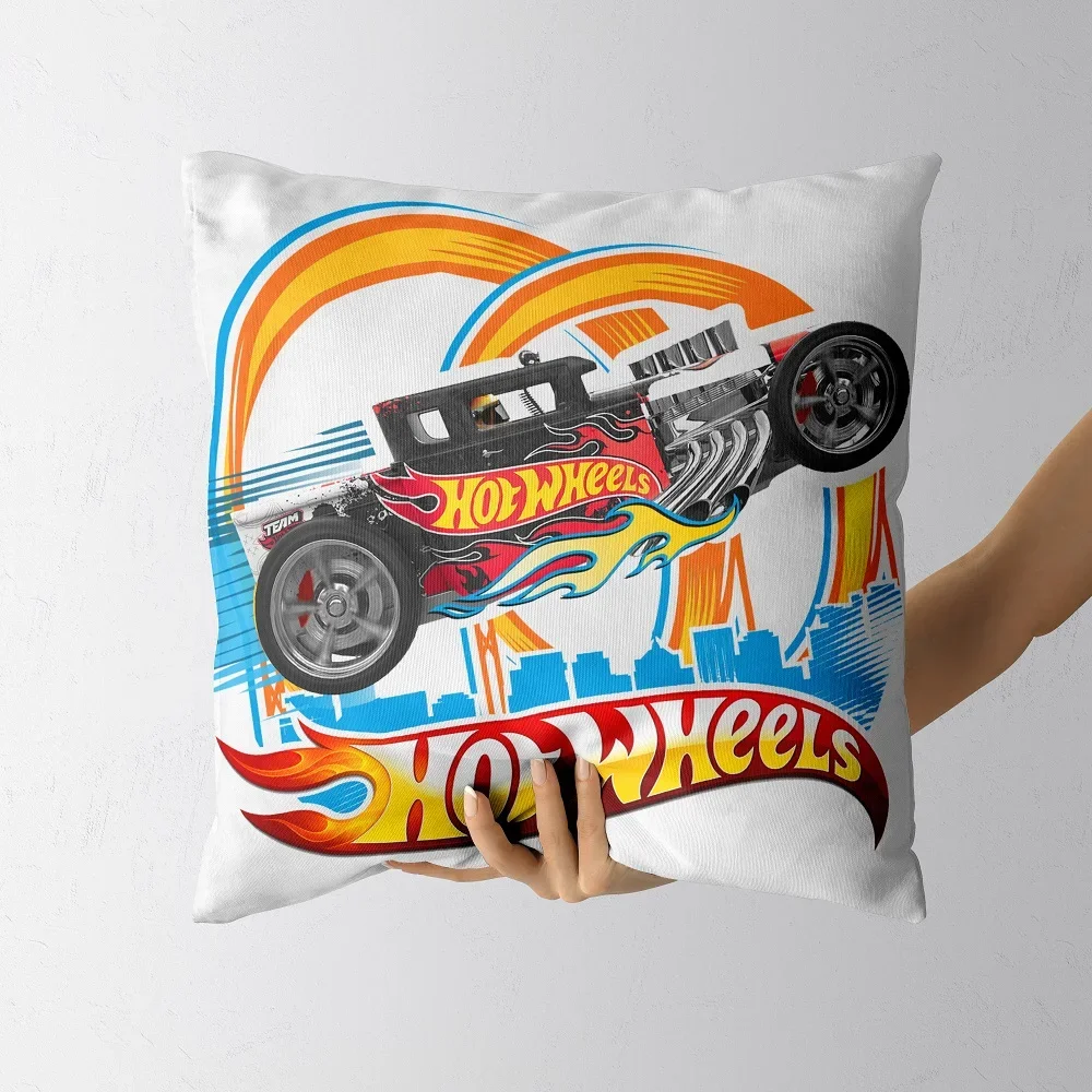 Наволочки Hot Wheels 18x18 дюймов двухсторонние мягкие декоративные подушки для