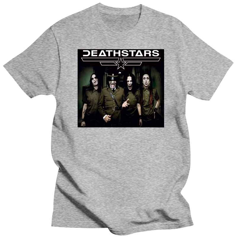 Death Stars чёрная футболка из хлопка