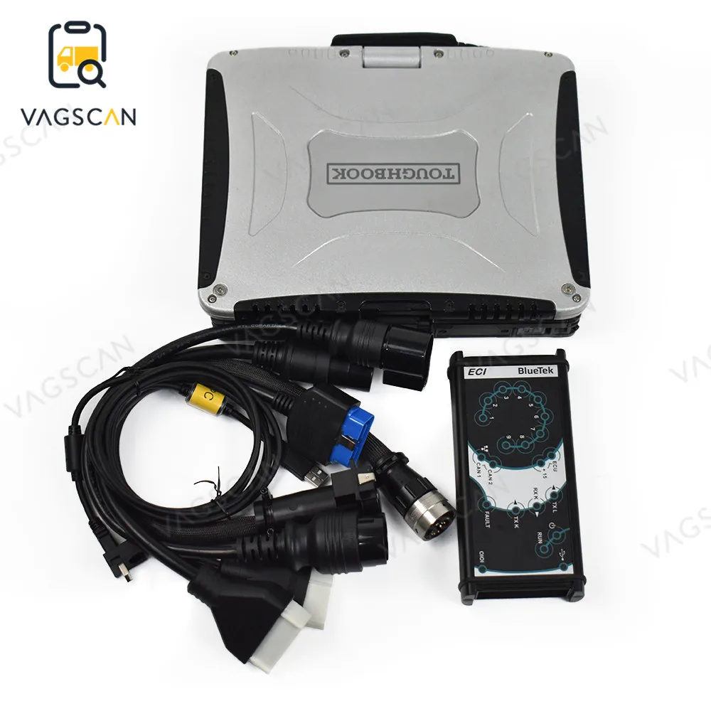 Диагностический сканер CF19 для ноутбука IVECO ELTRAC EASY с модулем версии Eltrac 13 1 ECI -