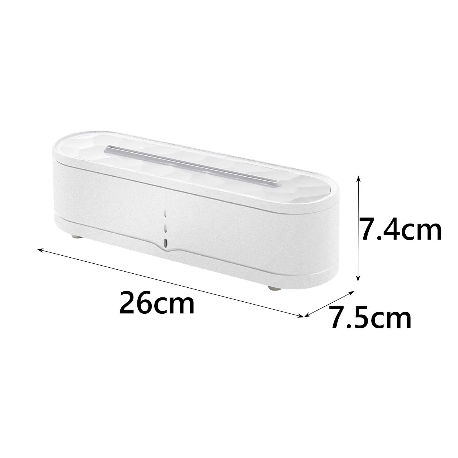 Аромадиффузор с эффектом пламени подарок увлажнитель воздуха 260 мл для дома