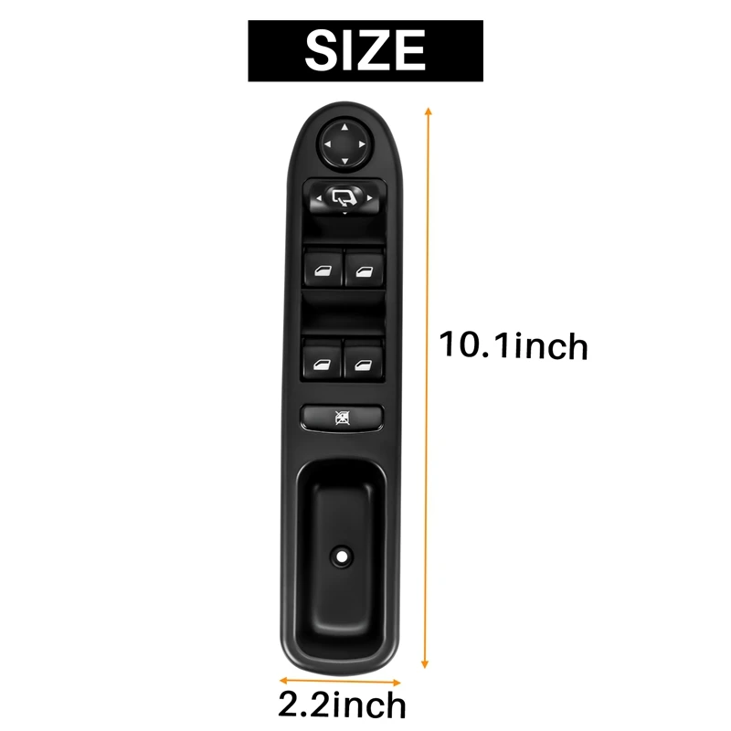 Новый электрический переключатель стеклоподъемника подходящий для Peugeot 307 2002-2014