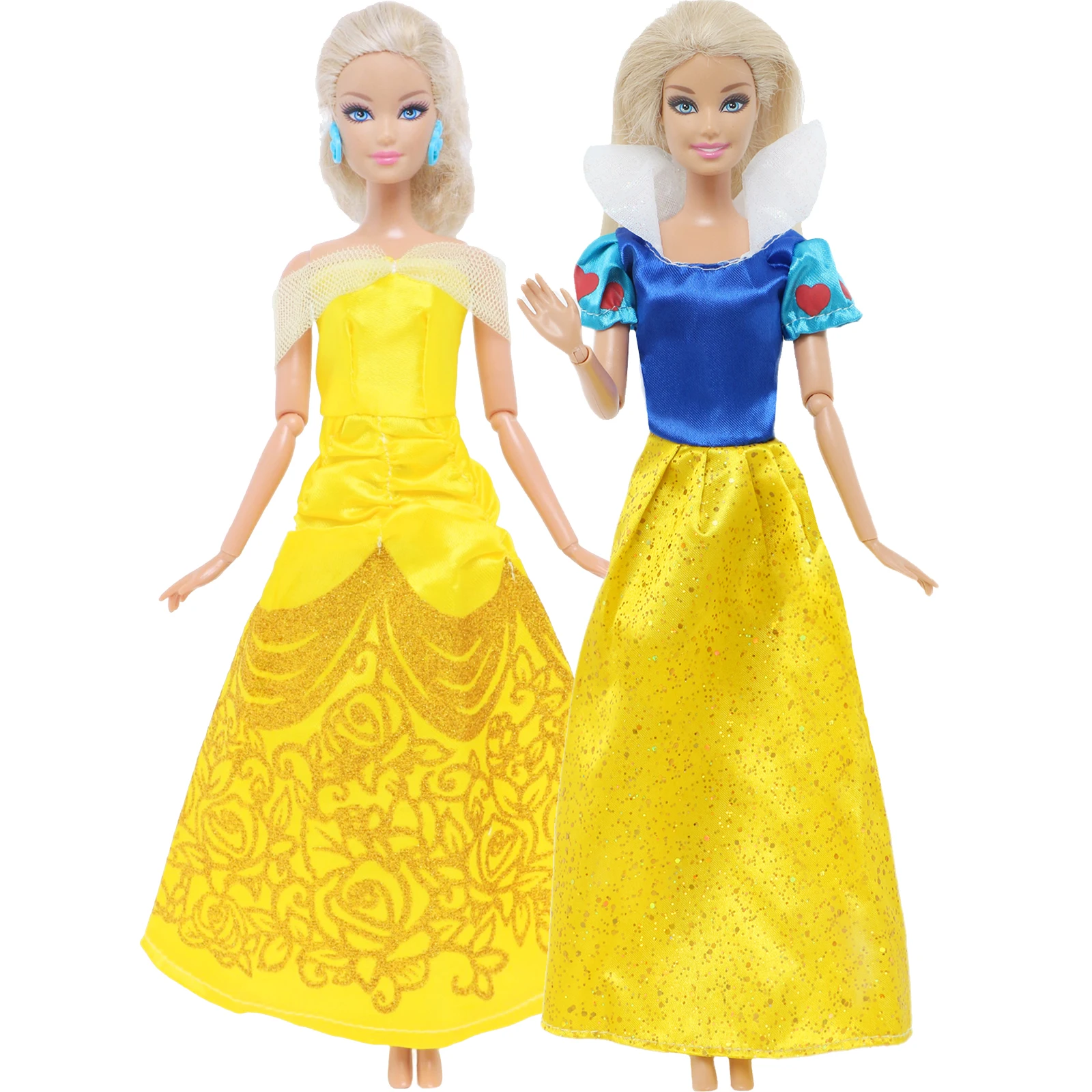 2 шт./комплект Сказочный наряд принцессы для куклы Барби