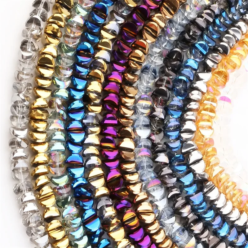 

New 4/6/8mm High Quality Multicolor Cube Irregular Austrian Crystal Glass Loose Spacer Beads For Jewelry Making DIY Accessories