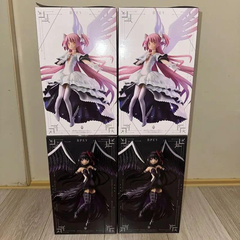 Фото В наличии BANPRESTO Puella Magi Madoka Magica The Rebellion Ultimate Madoka Devil Homura ПВХ 20 см аниме фигурки модель игрушки №3