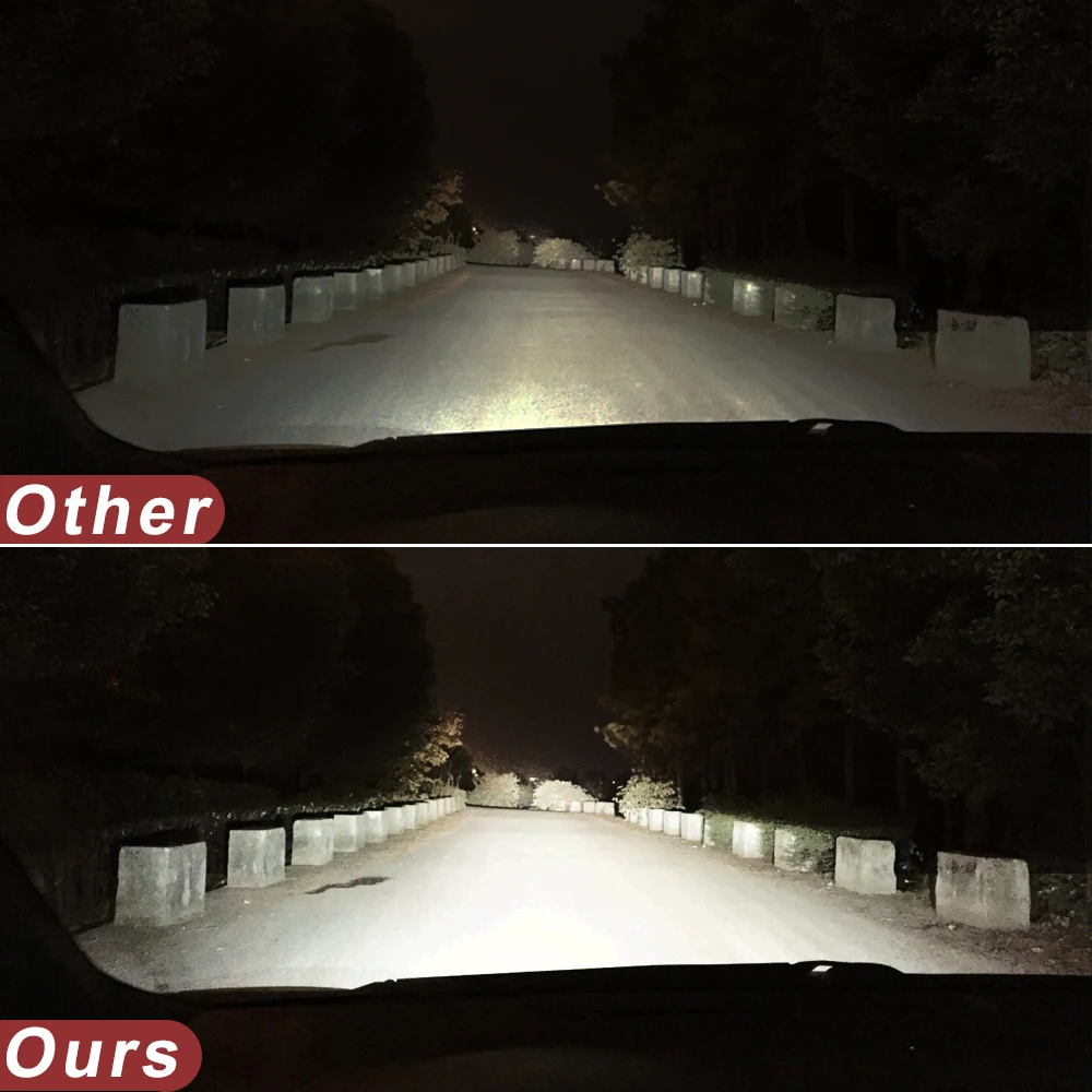 Лазерная фара P40 3 дюйма Bi-светодиодный объектив проектора 140 Вт лм