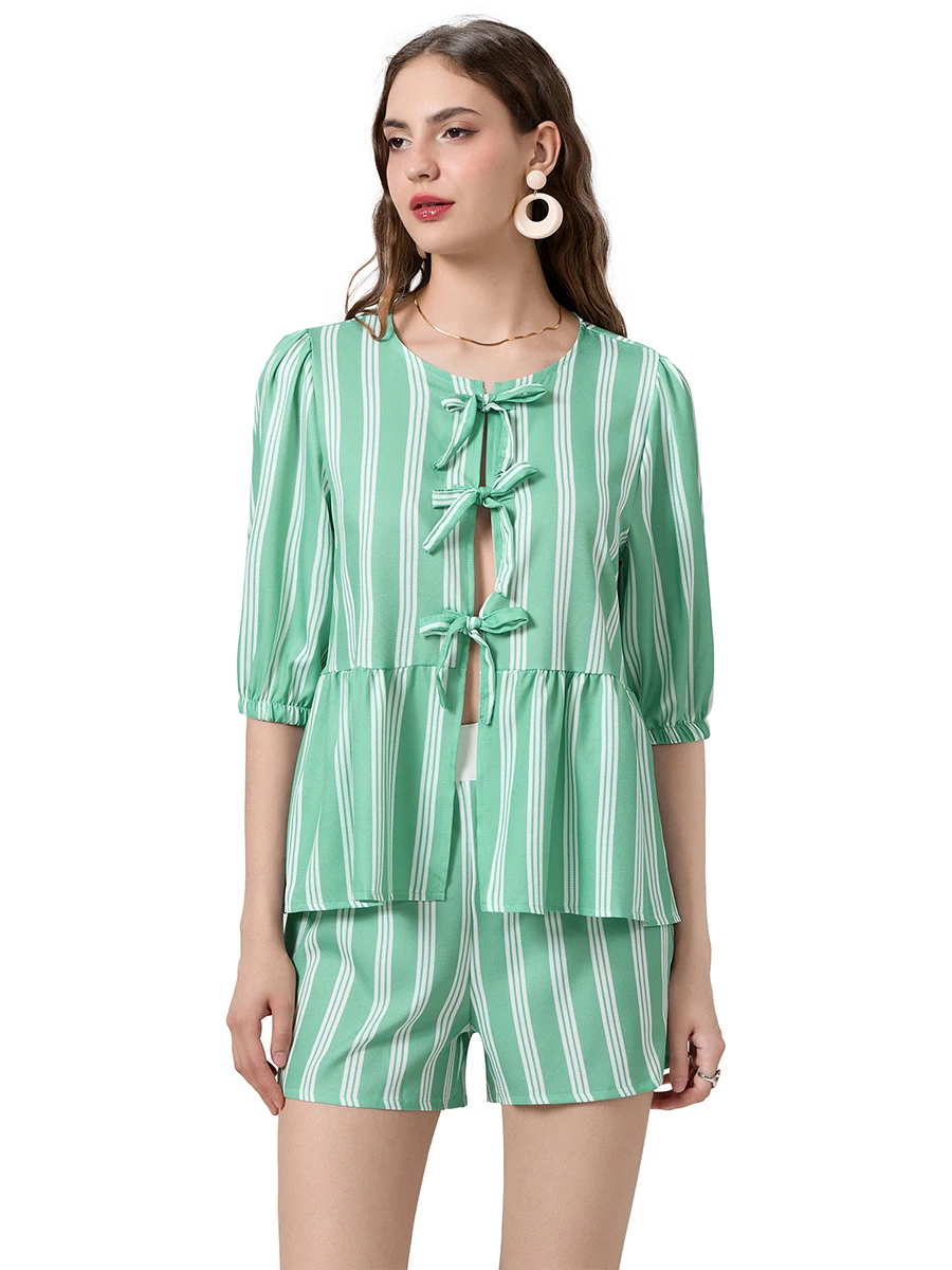 Женский Повседневный комплект Y2K в клетку юбка шотландскую спереди эластичные