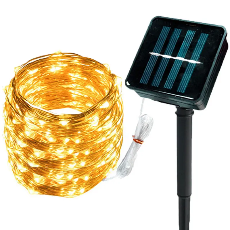

30m/22m Solar String Fairy Lights Christmas Lights Waterproof Outdoor Garland Solar Power Lamp Christmas for Garden Decoration