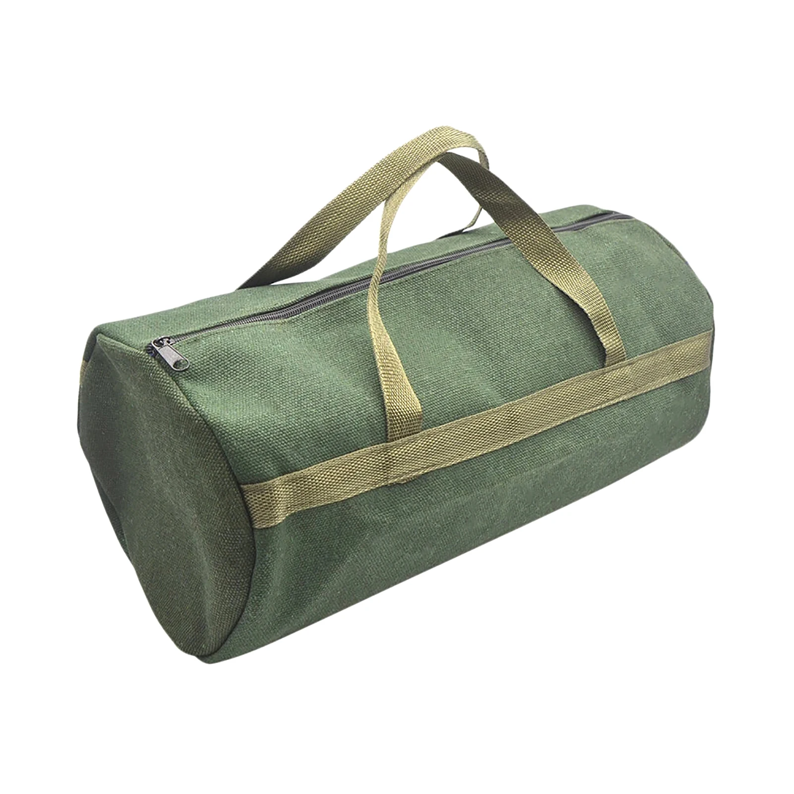 

Convenient Electrician Pouch Durable Tool Bag Practical Storage Canvas Zipper Closure Travel Portable Accessoires Large Capacity