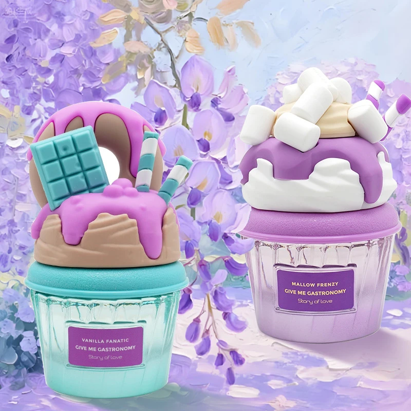 Фото Высококачественные духи, креативные духи для мороженого, печенье, шоколада, клубники, ванили, аромат для гурманов, долговечная роскошная туалетная вода №3