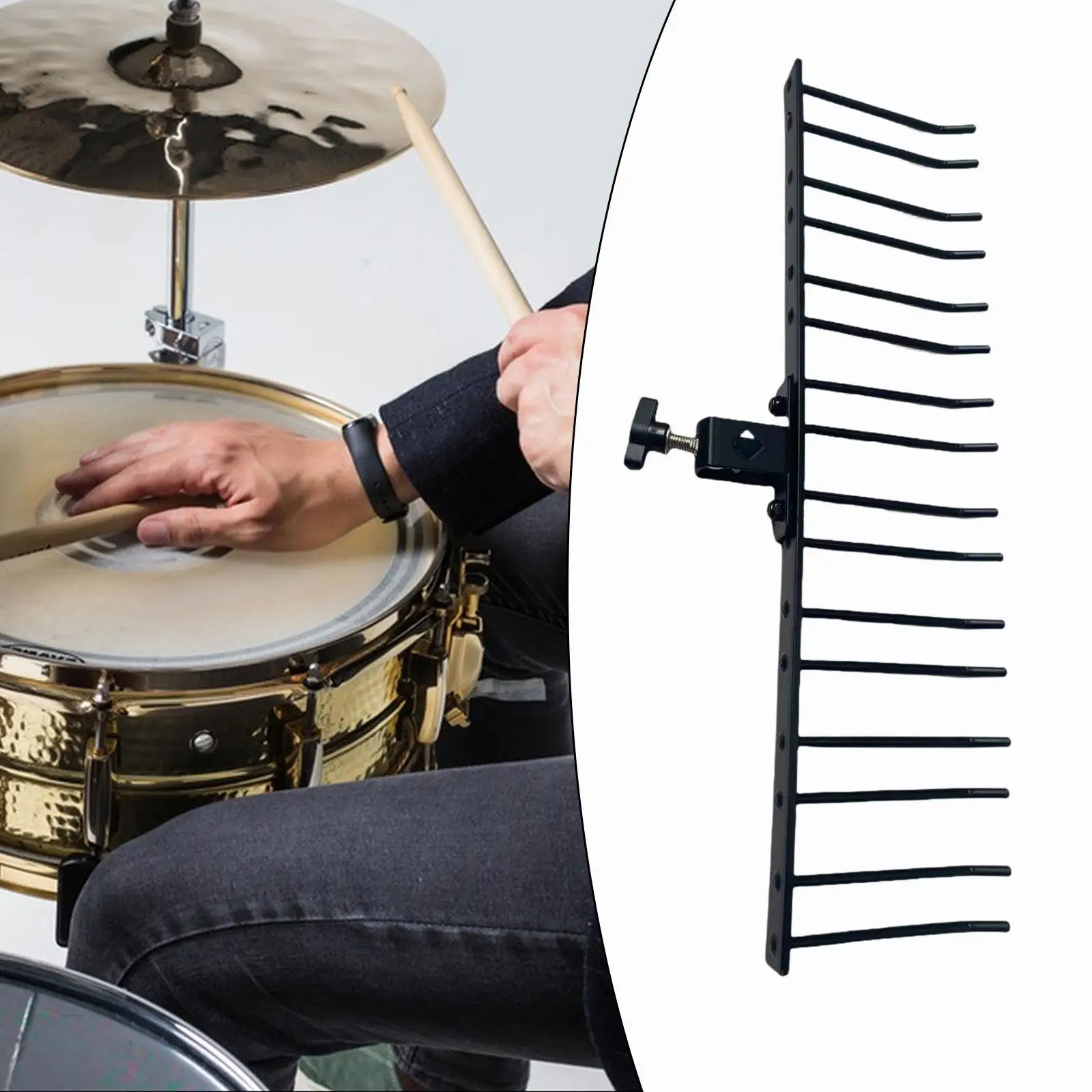 Подставка для барабанных палочек контейнер держатель 4-5 пар молотков настенное