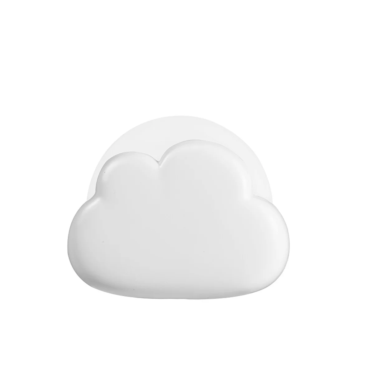 

Ночник в виде облака, настольная декоративная настольная мини-лампа для спальни, подарок на день рождения, ночник в виде облака знаменитости, цвет белый
