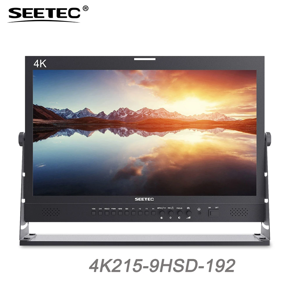 Монитор широкополосный Seetec 4K215-9HSD-192 21,5 дюйма IPS 1920x1080 3G-SDI 4K HDMI Pro, настольный ЖК-монитор Full HD