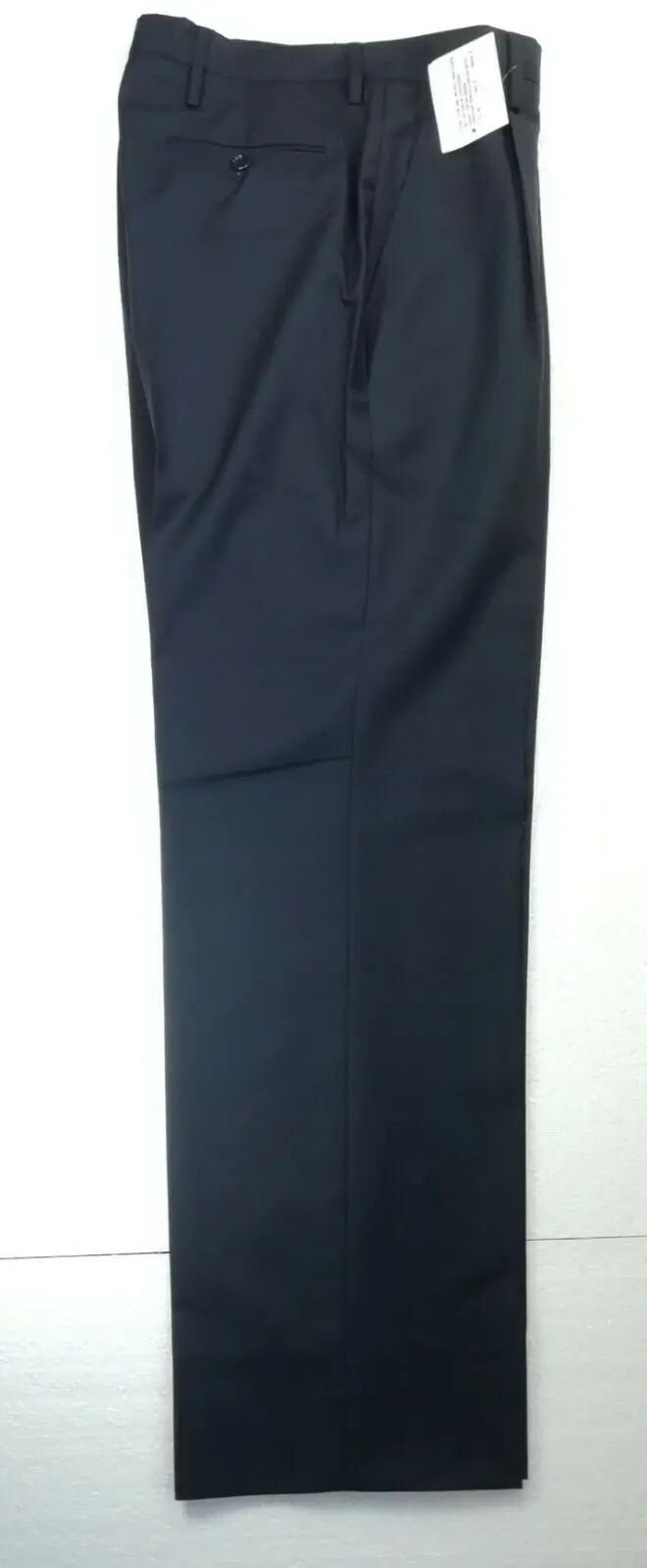 Брюки Donna tg 46b blu 100% свежей шерсти Классические Элегантные весенние Стильные брюки