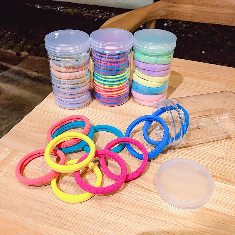 

Rubber Bands Hair Accessories Tie Accessory Elastic Rings Silk Scrunchie Colored Markers For Braids Woman Fairy Ponytail Girls