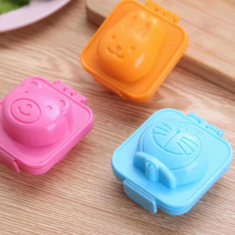 Форма для вареных яиц симпатичная мультяшная 3D форма Diy бэнто рис инструмент