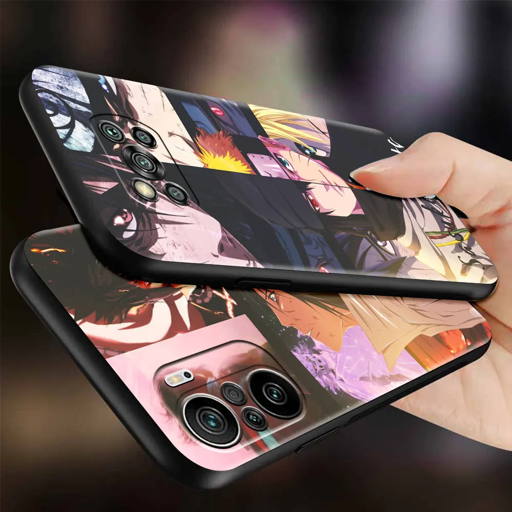funda case for xiaomi mi poco x3 pro x4 nfc f3 gt m3 m4 f4 f1 11 lite 5g ne 11t 10t 9t soft phone cover naruto hot comics shell free global shipping