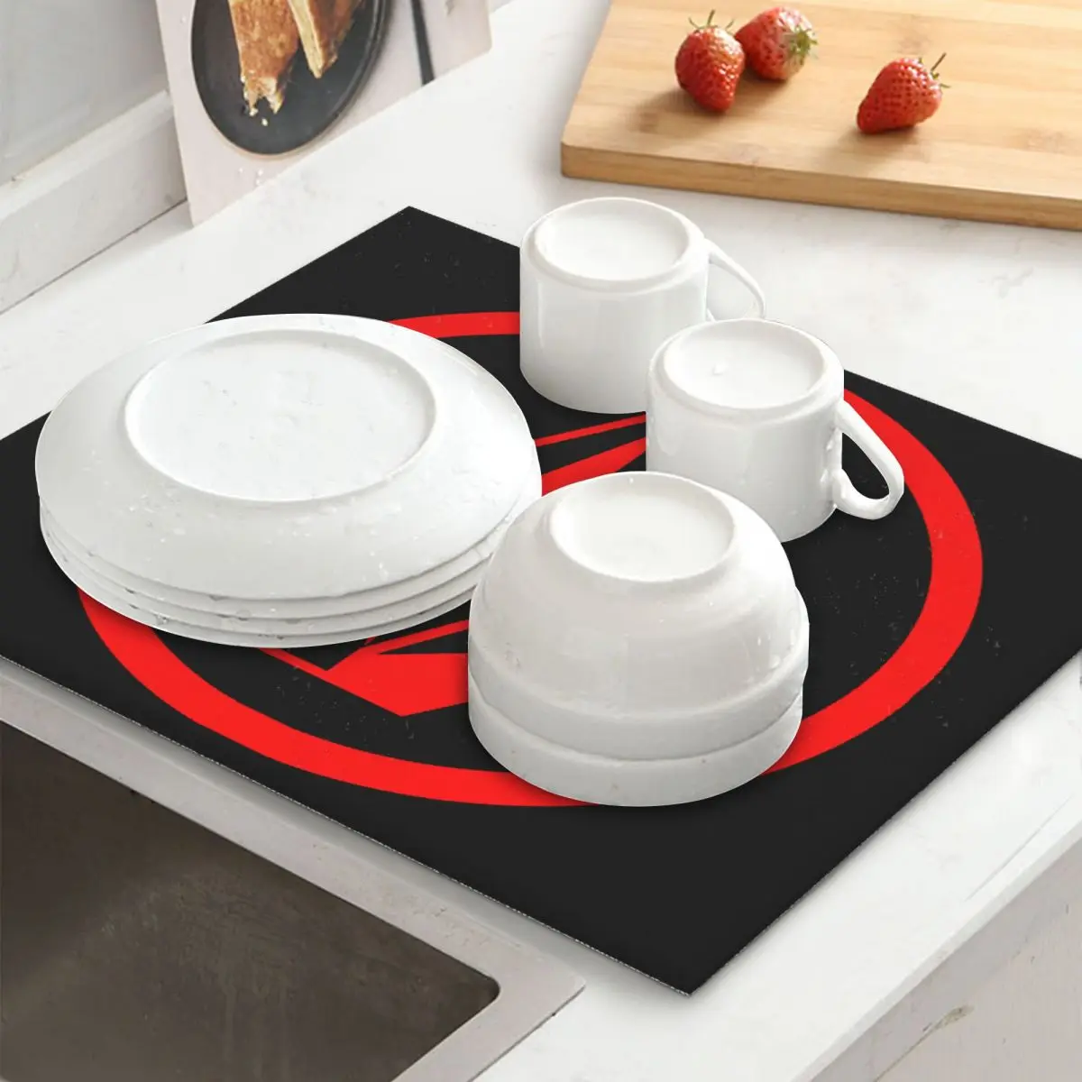 Volcoms коврик для сушки посуды из камня Быстросохнущий микрофибры доски спорта