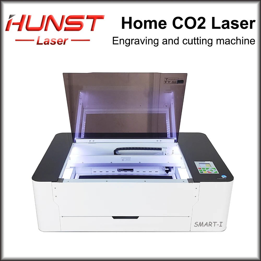 

HUNST SMART-I Co2 Laser Cutting Machine Mini Desktop 3d Laser Printer Plywood Acrylic Wood Engraver Machine For Home DIY Hobby