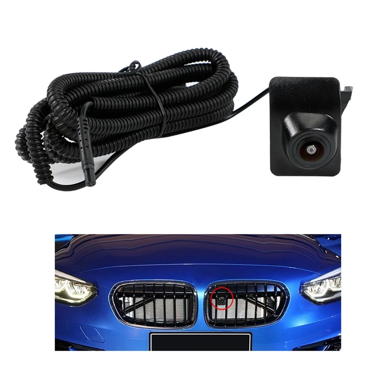 

For-BMW 1 Series 2016 Front View Camera 150 Degree Waterproof Night Vision CCD Parking Camera