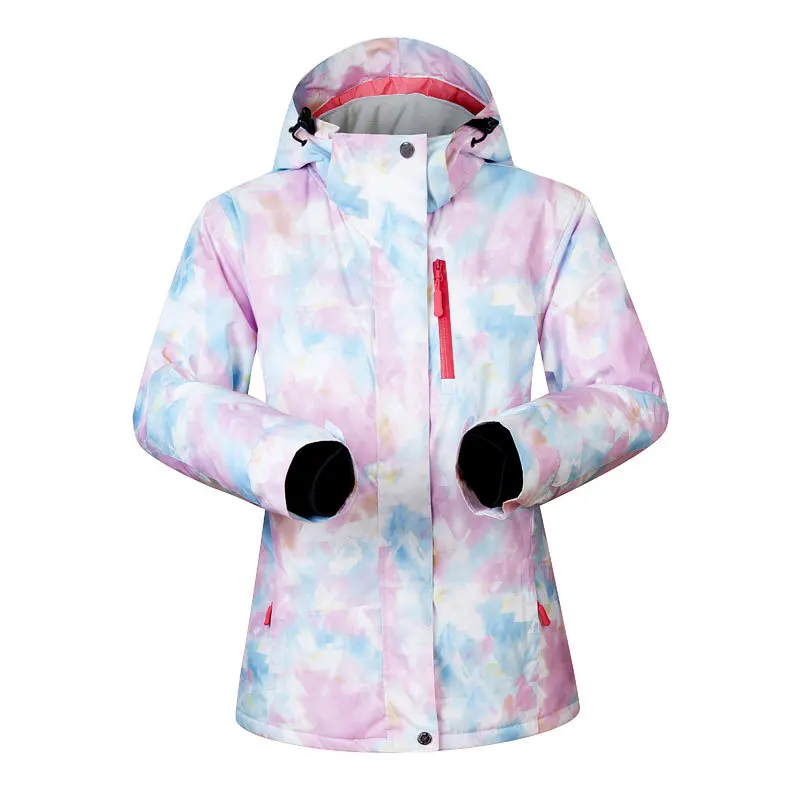 Snowboard Warm Hooded Woman Ski Jackets Winter Sport Women Snow Coats Waterproof Female Outerwear Windproof Mountain Tracksuit