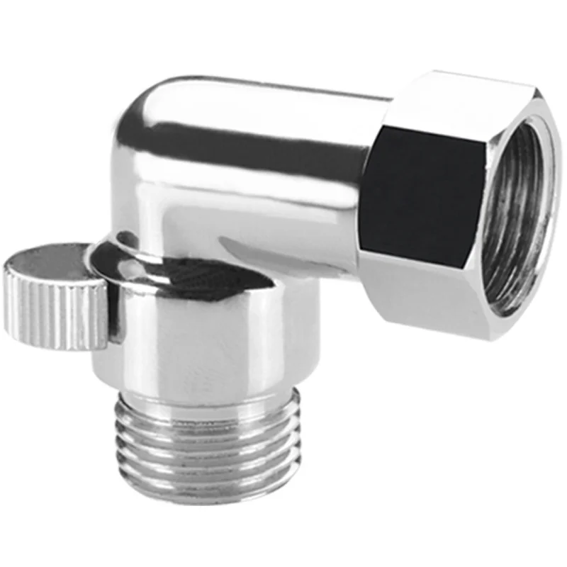 

1 Set Mini Copper Angle Valve 1/2'' Universal Cold/Hot Water Heater Angle Valve Tap Connector, Bathroom Toilet Shutoff Valve