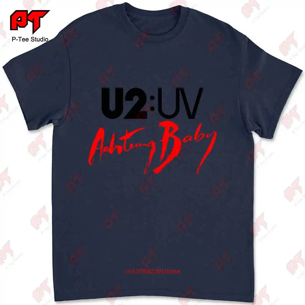 Achtung Baby U2 Uv футболка черный или белый музыкальный Тур FYVI
