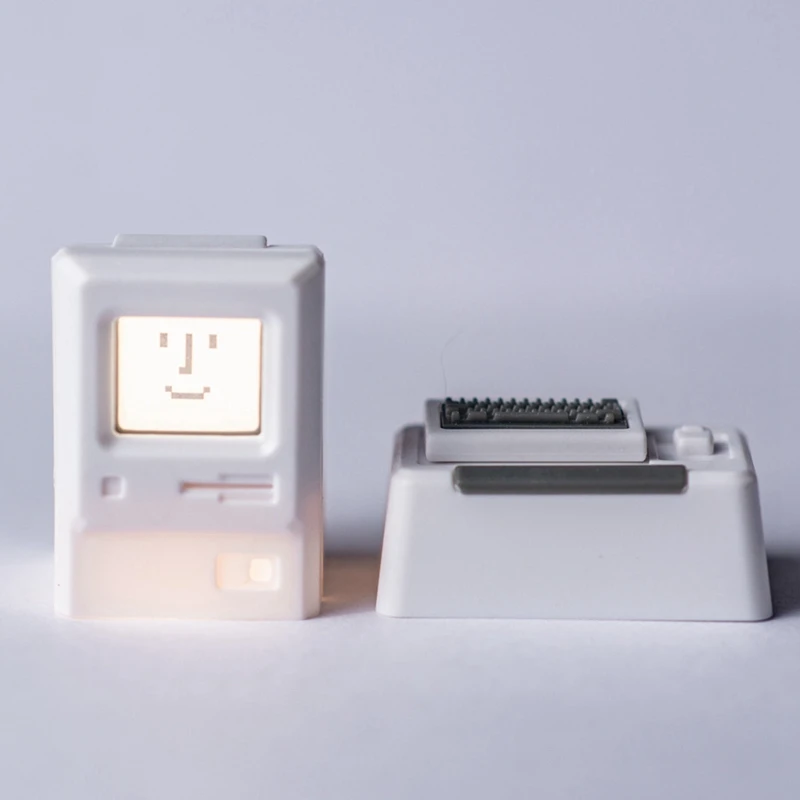 K01 классические ретро колпачки для клавиш MAC Macintosh механическая клавиатура с