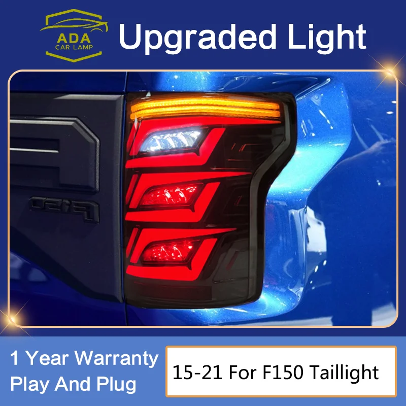 

Car Lights For Raptor F150 Tremor 2015-2020 F-150 Pick Up LED Taillight Animation Dynamic Turn Signal Lamp Breaking And Reverse