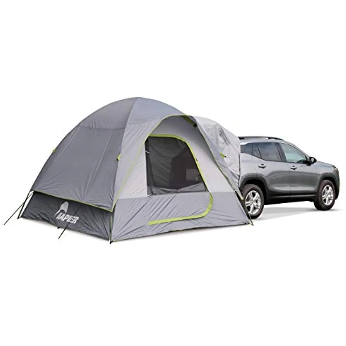 

Napier Backroadz SUV Tent | Universal Fits All CUV’s, SUV’s, and Minivans | Sleeps 5 Adults | Grey & Green | 10'x10' (19100)