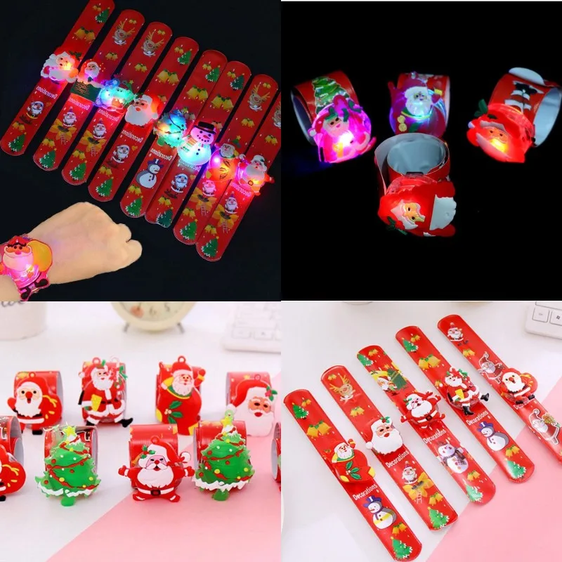 

5PCS Christmas Santa Claus Slap Giveaways Christmas Decor Kids Surprises Gift Xmas School Gifts Noel Natal New Year Party Favors