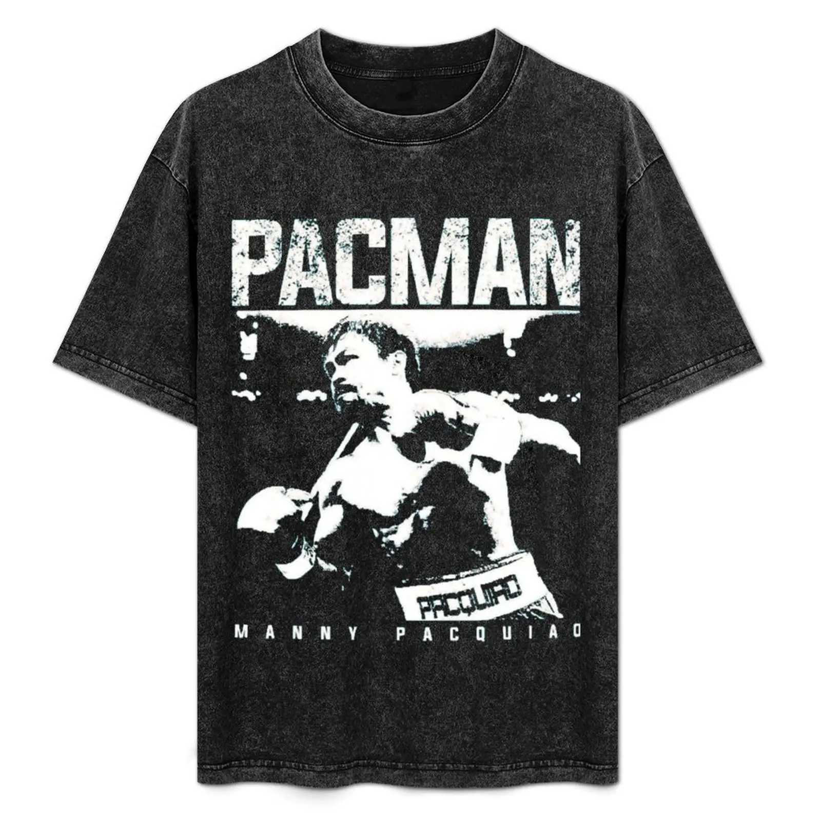 Футболка Pacman Pacquiao рубашка на заказ мешковатые рубашки простые черные футболки
