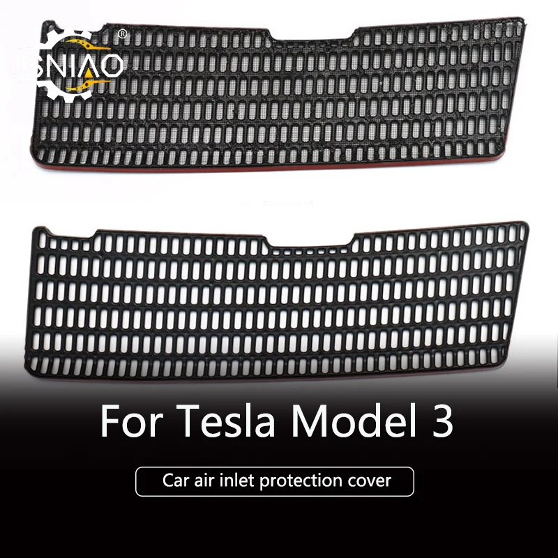 

For Tesla Model 3 Car Air Inlet Protection Cover Anti-Blocking Dust Prevention Intake Cover car accessories