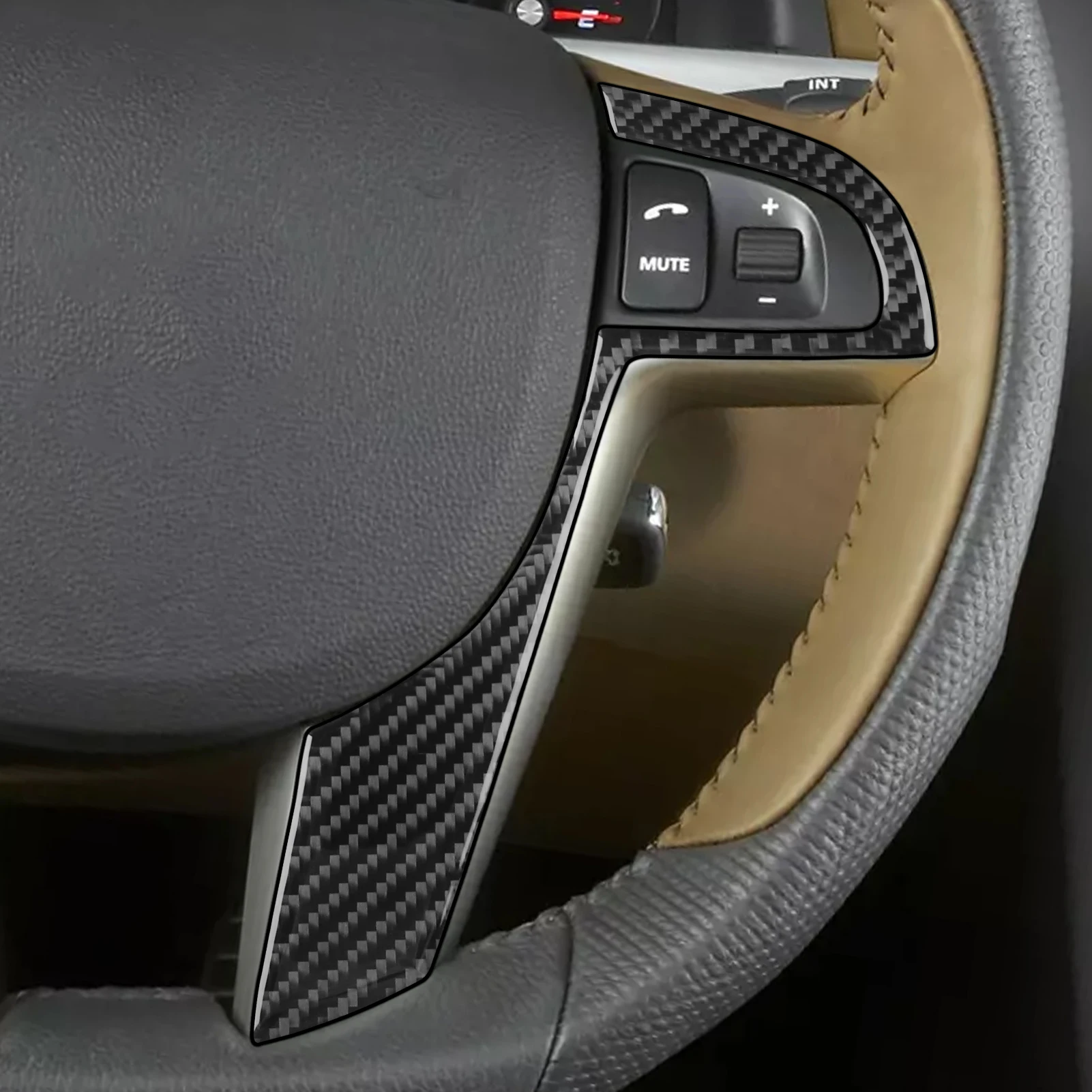 Для Pontiac G8 2008-2009 наклейка из настоящего углеродного волокна инструментальная