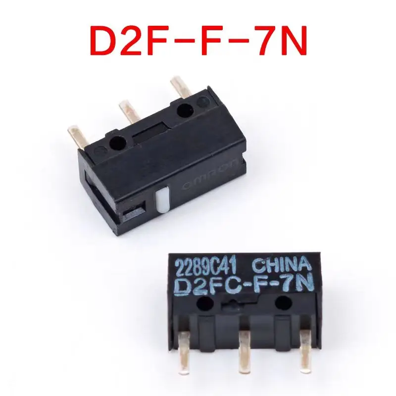 Фото Бесплатная доставка 1 шт. микропереключатель D2FC-F-7N 10 м 20 м D2FC-F-K 50 м 60 мN D2F D2F-F D2F-01 D2F-L D2F-01F D2F-F-3-7 кнопочные переключатели №1